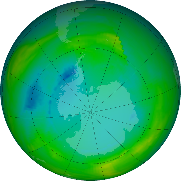 Ozone Map 1979-08-17